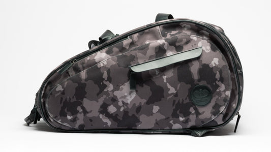 Padeltasche Grau Camouflage