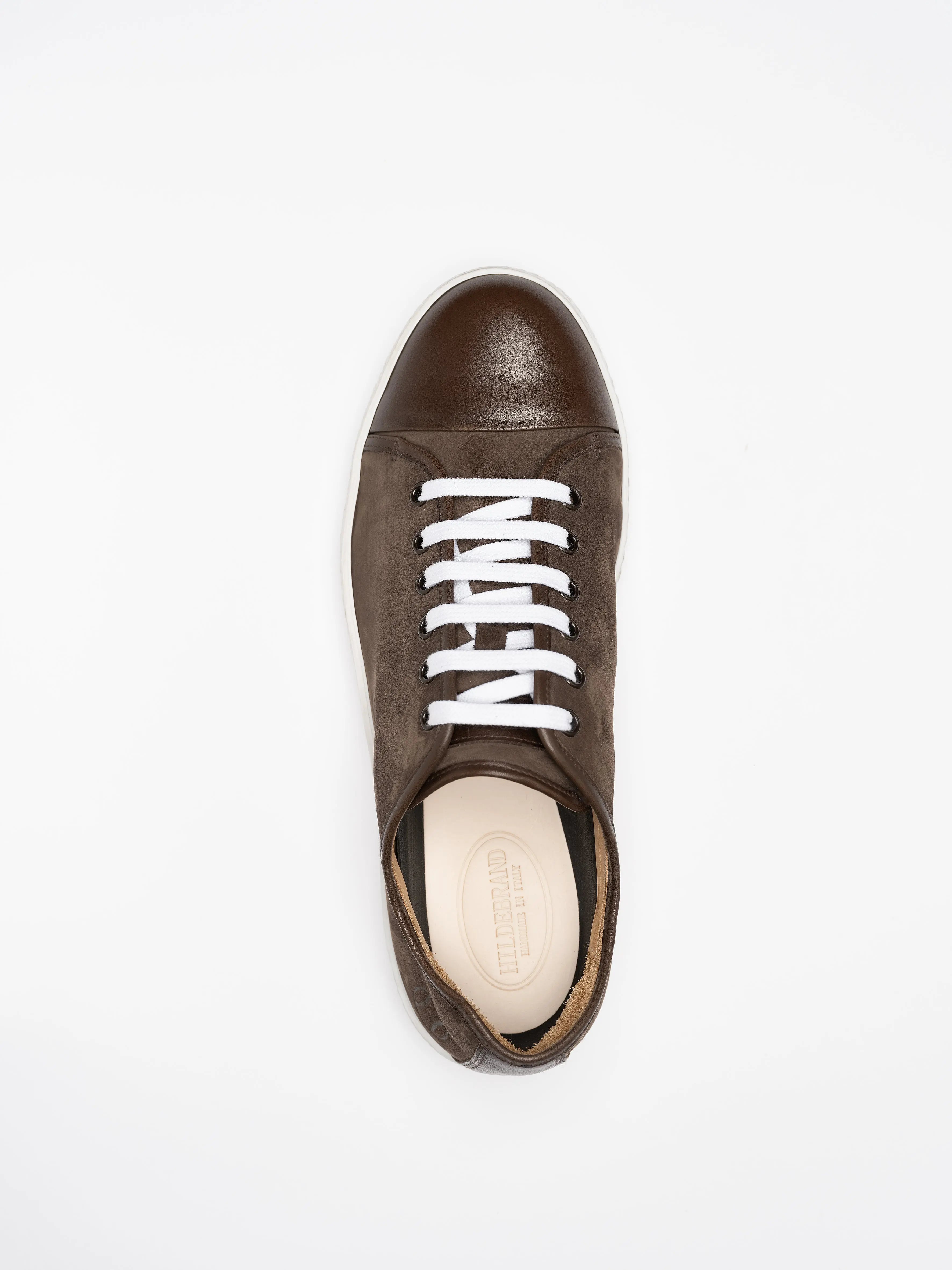Men Orca Brown Low Sneaker Hildebrand-swe