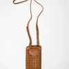 Tan Braided Mobile Bag and Wallet Hildebrand-swe