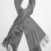 Grey Cashmere Woven Scarf Large Hildebrand-swe