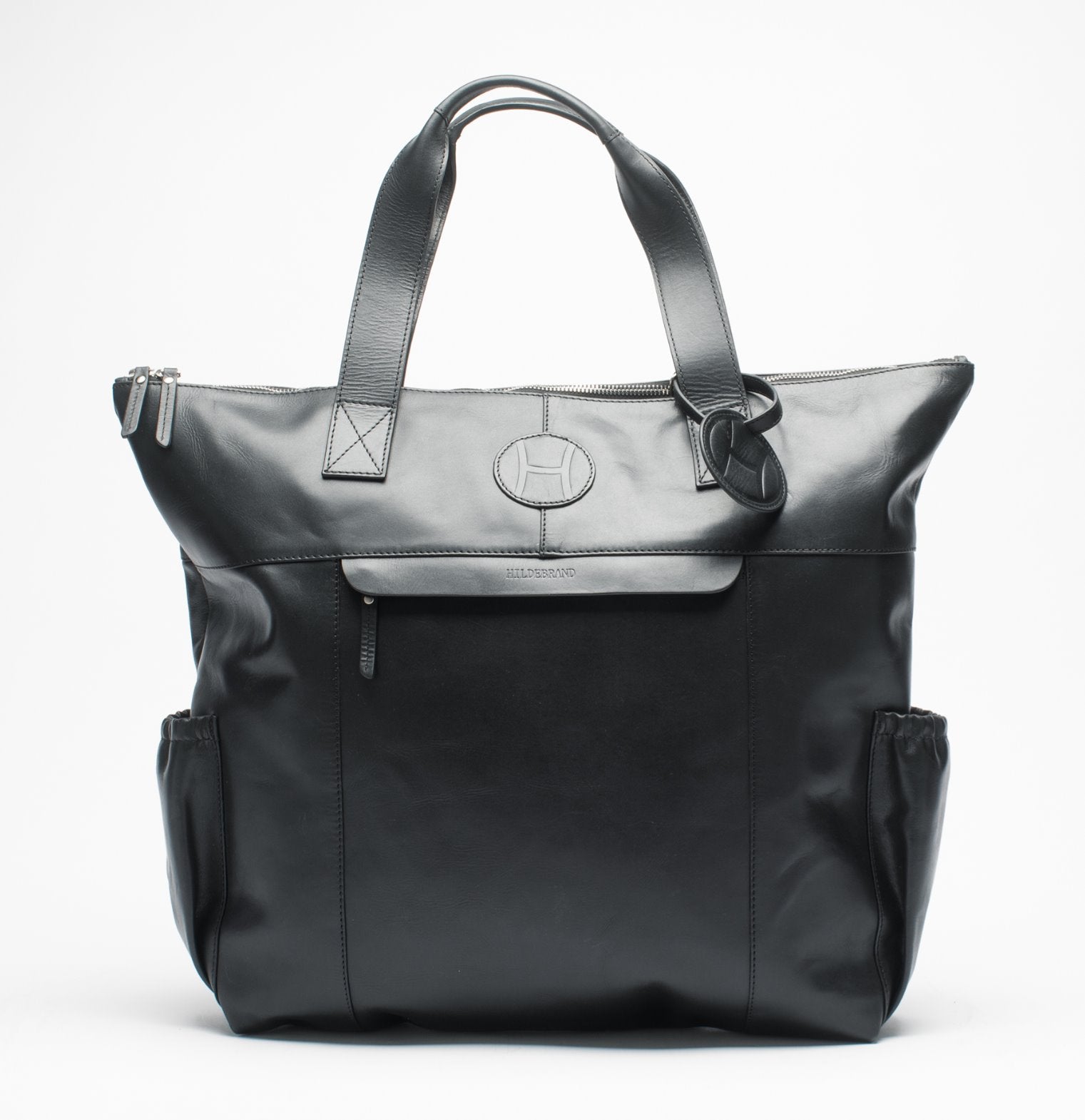 Leather Tote Bag Black