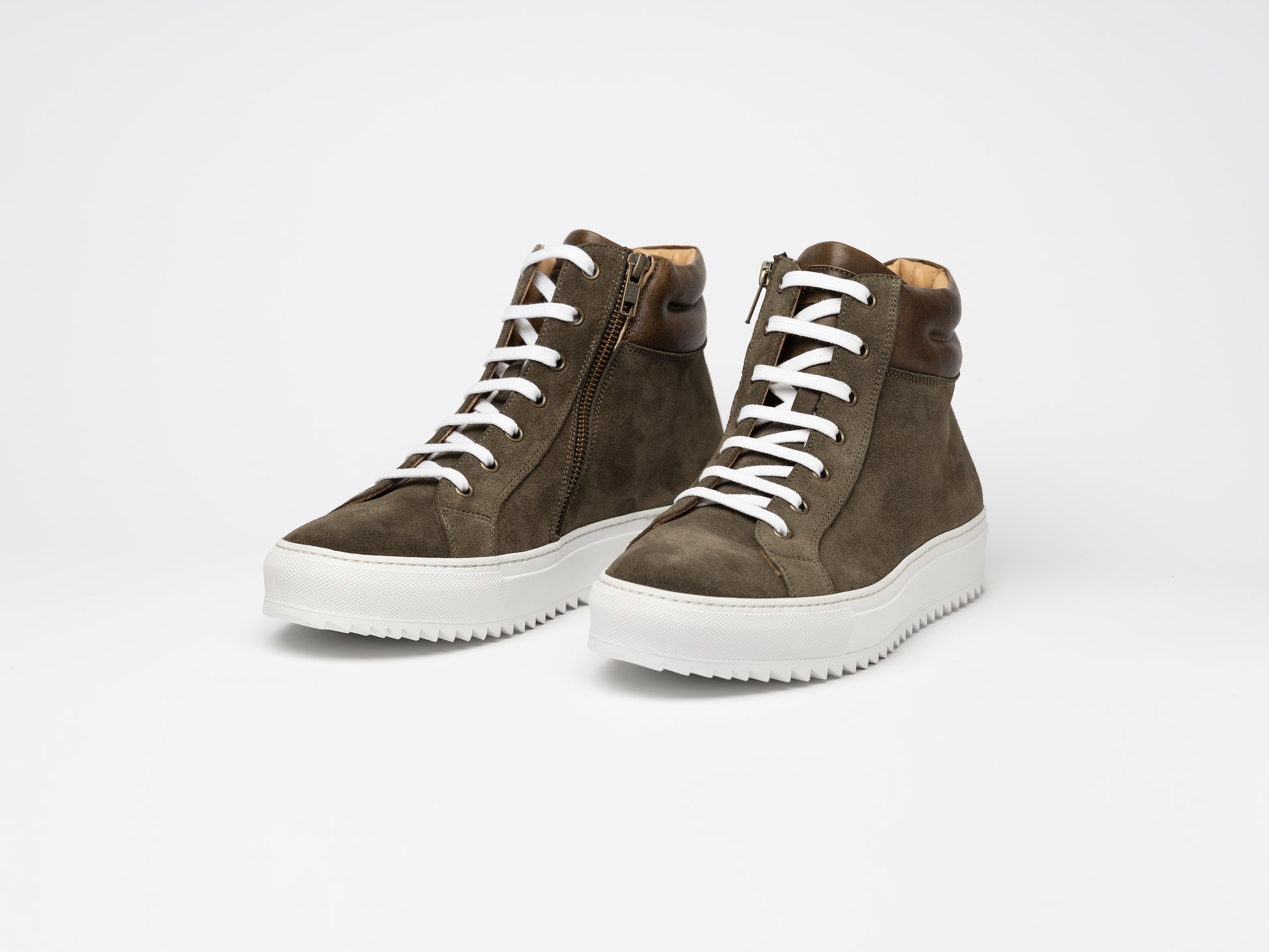 Women Drake Green High Sneaker