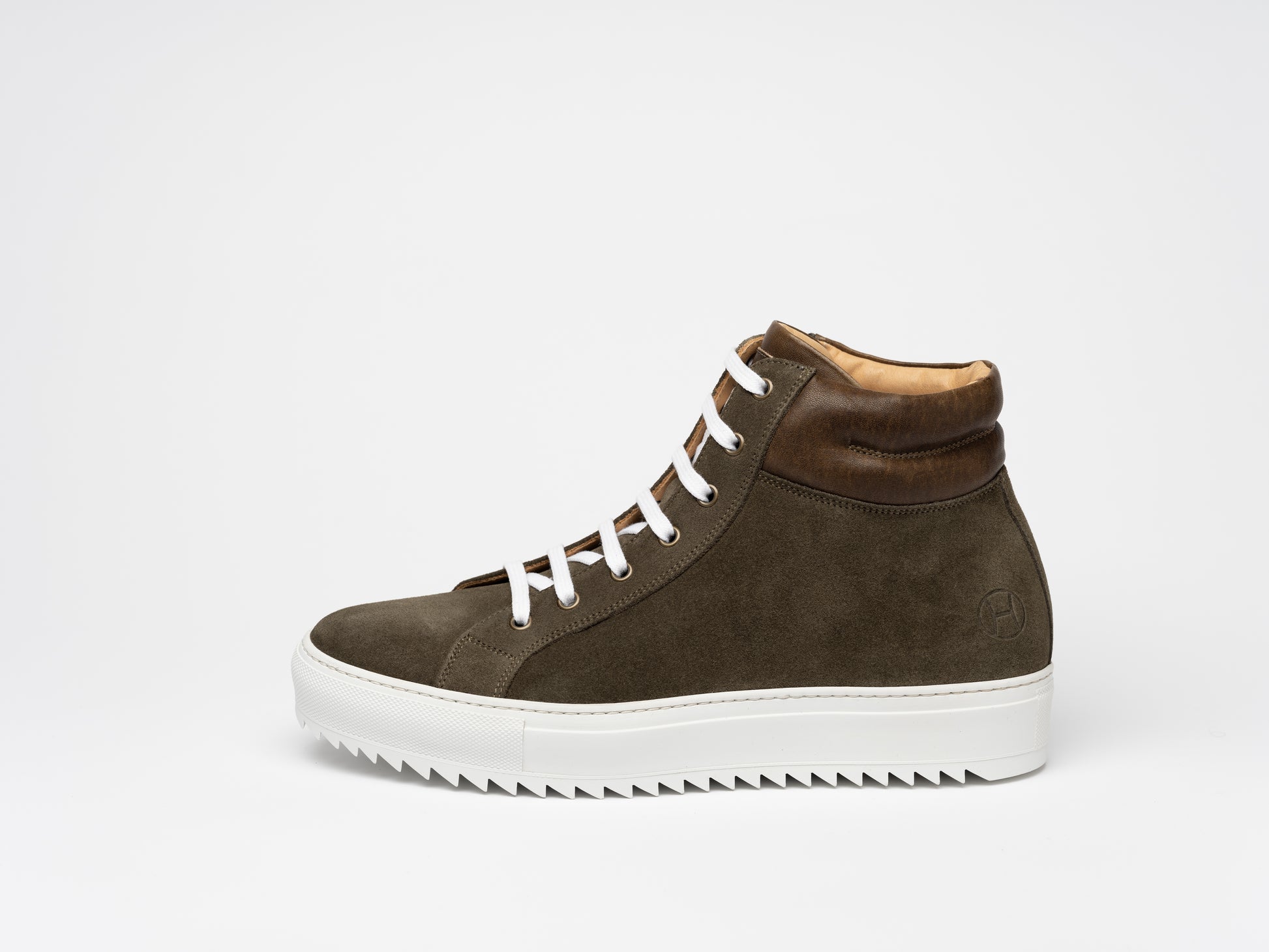 Women Drake Green High Sneaker