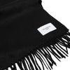 Black Cashmere Woven Scarf Medium Hildebrand-swe
