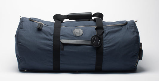 Tennis Duffle Bag Blue, H logo