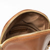 Nova Small Leather Handbag, Tan and Gold Hildebrand-swe