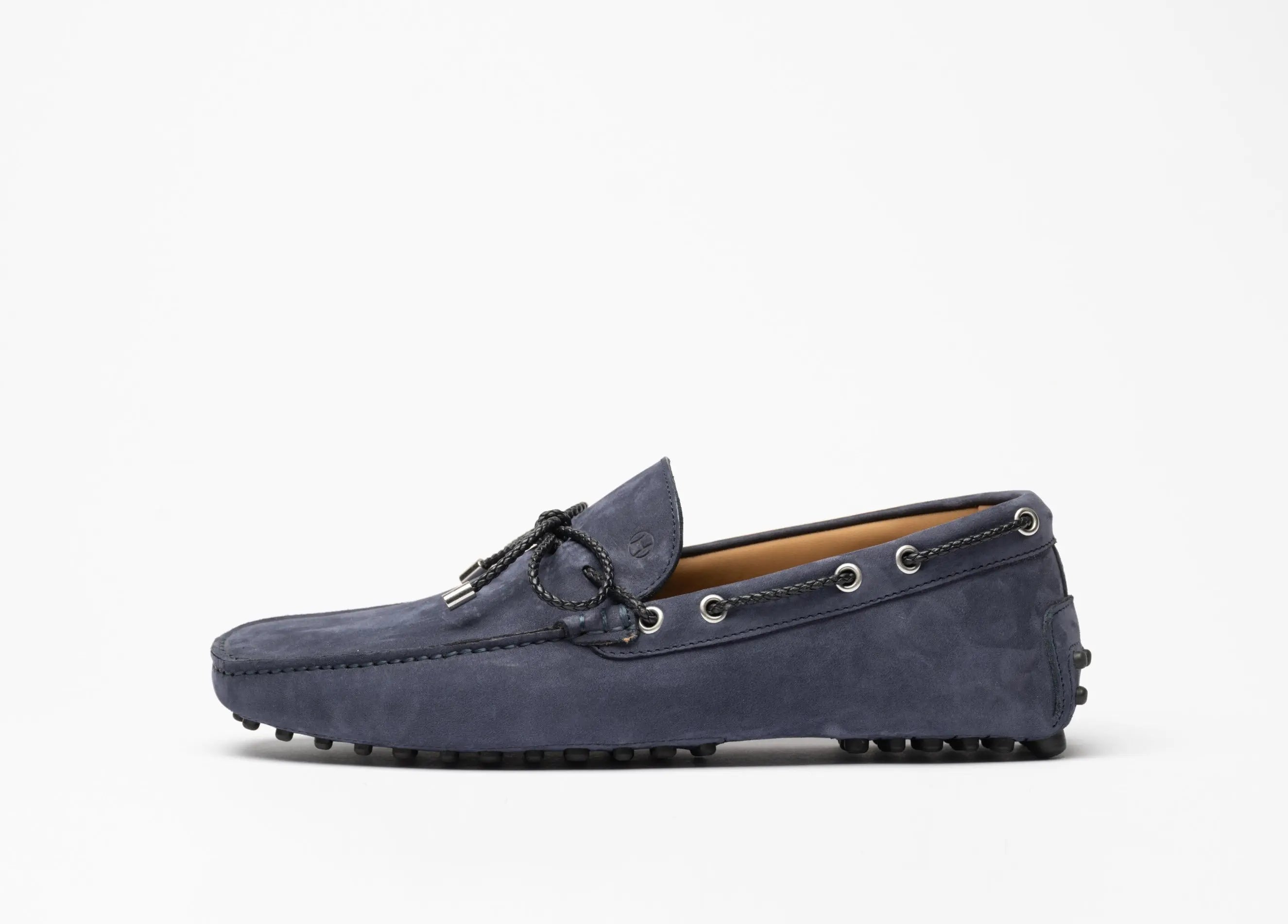 Balder Driver Shoe Blue Nabuk Hildebrand-swe