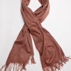 Rose Cashmere Woven Scarf Large