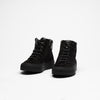 Damen Drake Fur Schwarz Hohe Sneaker