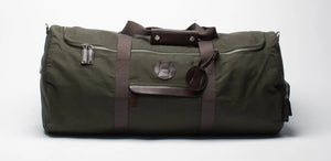 Tennis Duffle Bag Olive Green, H logo Hildebrand-swe