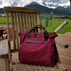 Tennis Tote Burgundy