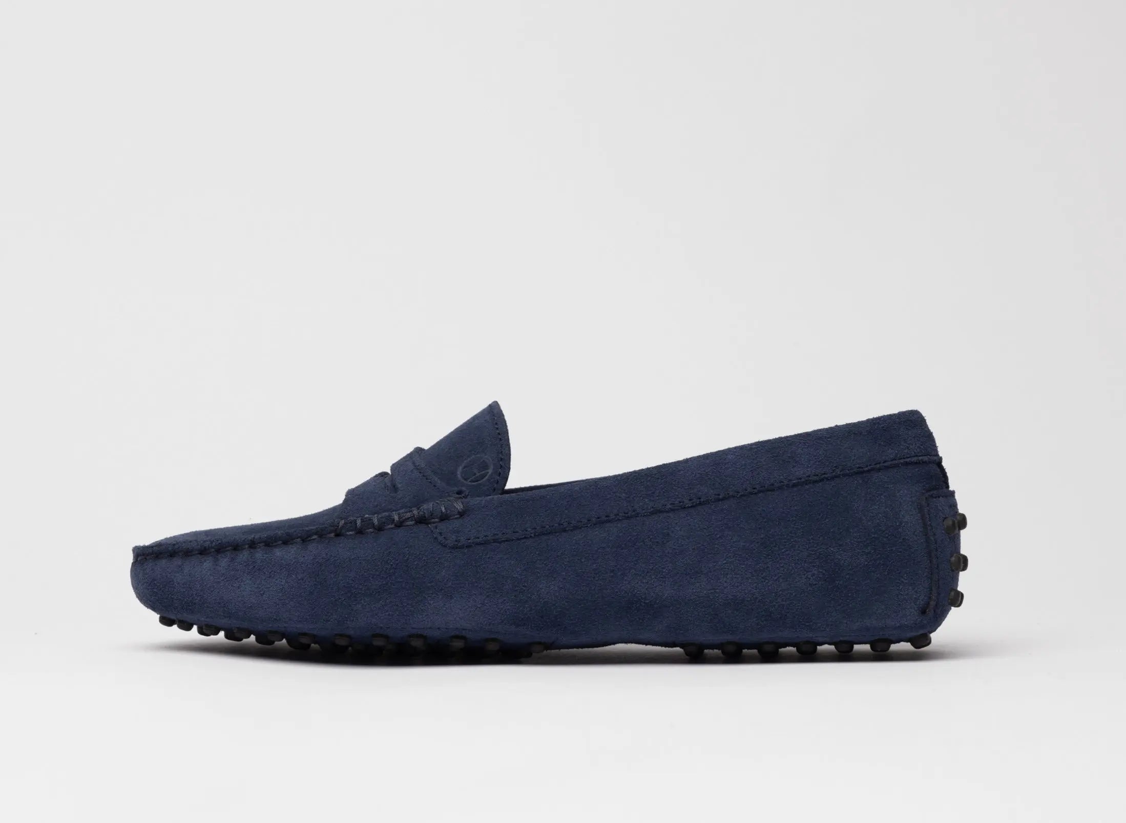 Alva Driver Shoe Blue Suede Hildebrand-swe