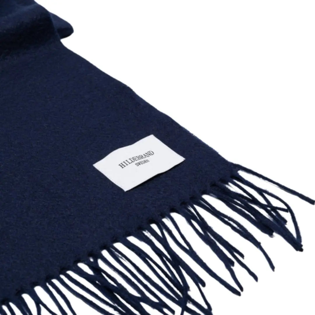 Blue Cashmere Woven Scarf Medium Hildebrand-swe