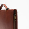 Leather Document Holder Cognac 14'