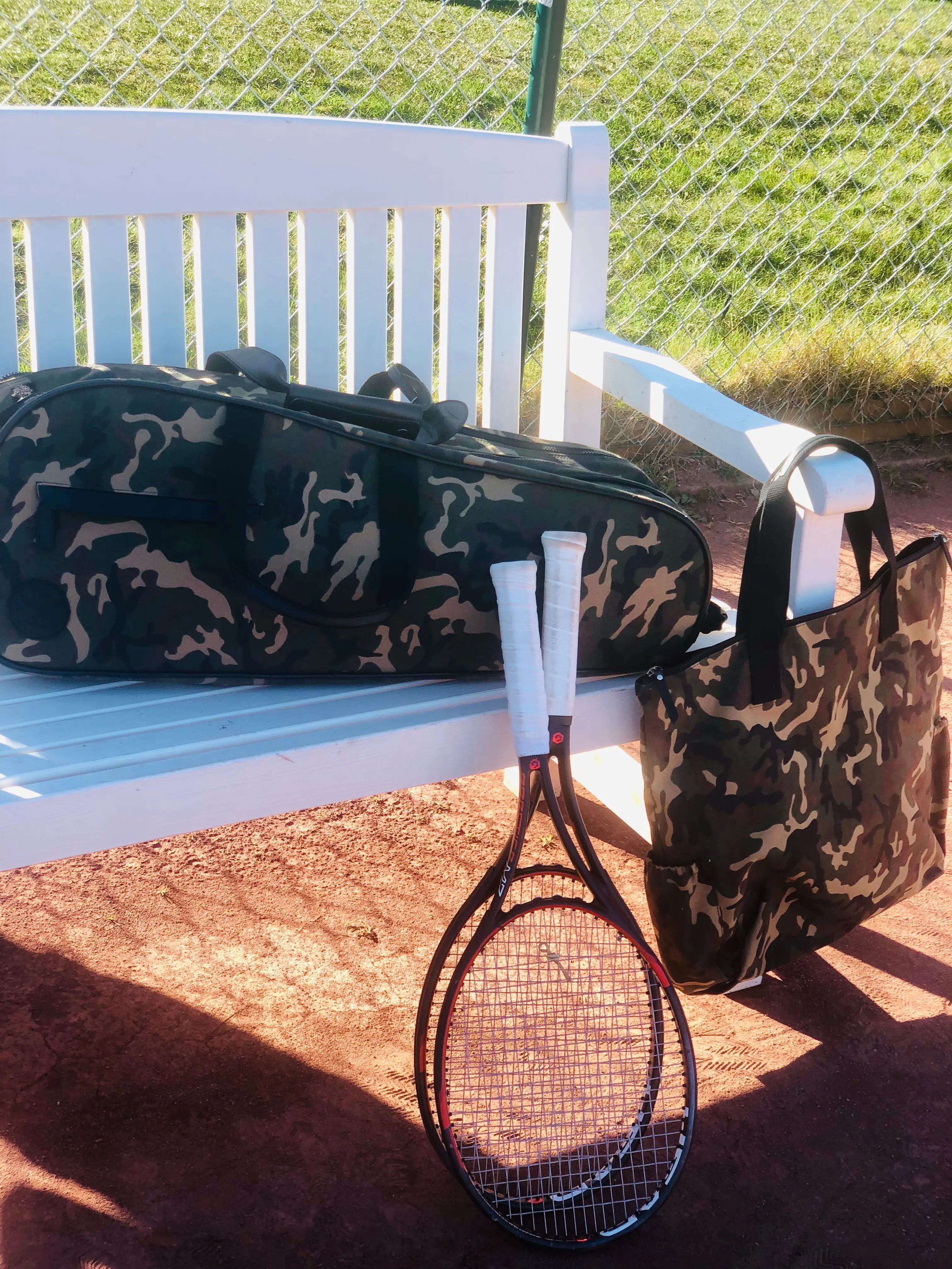 Tennis Racket Bag Camouflage HILDEBRAND SWEDEN