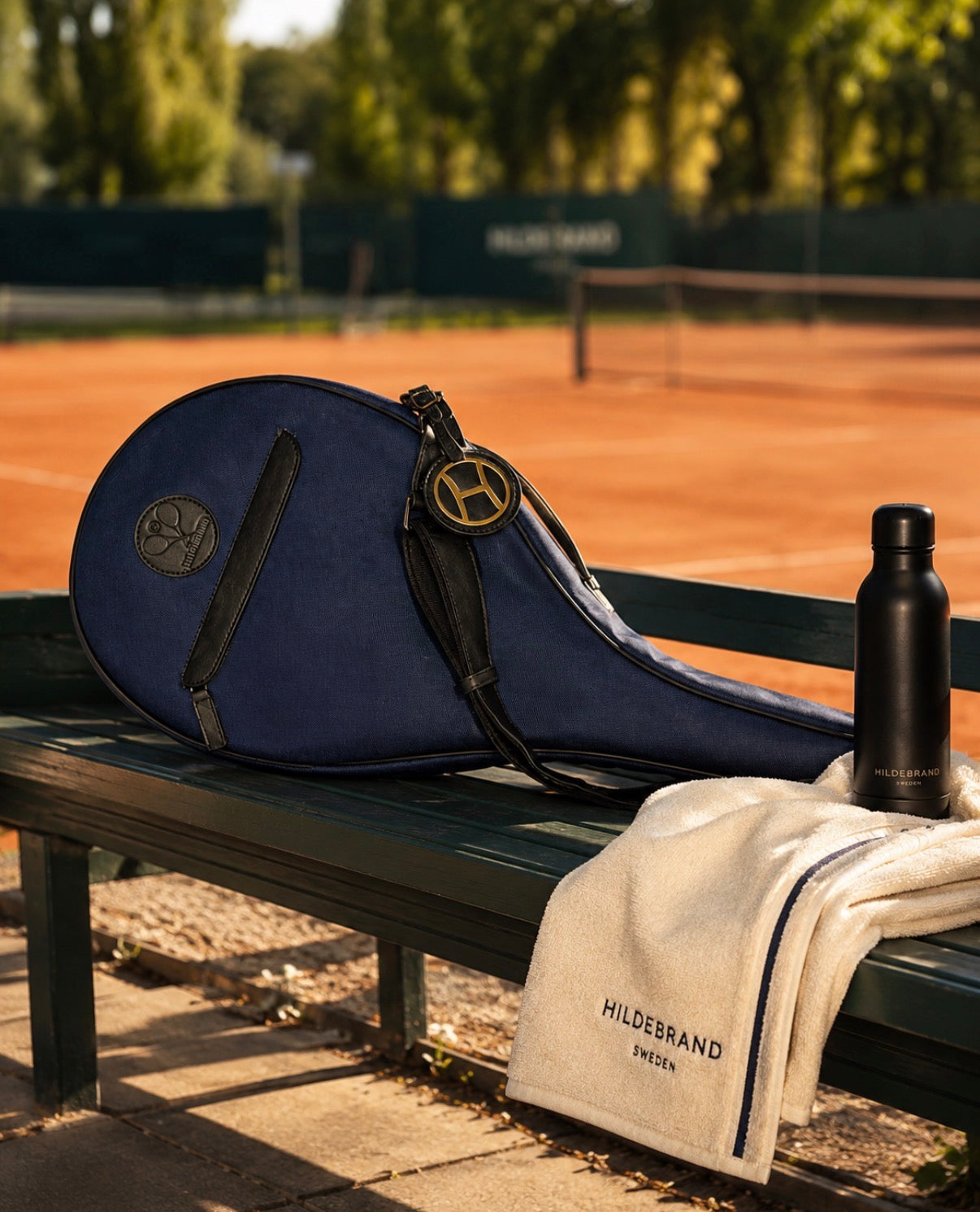 Custodia da tennis di lusso – Blu navy