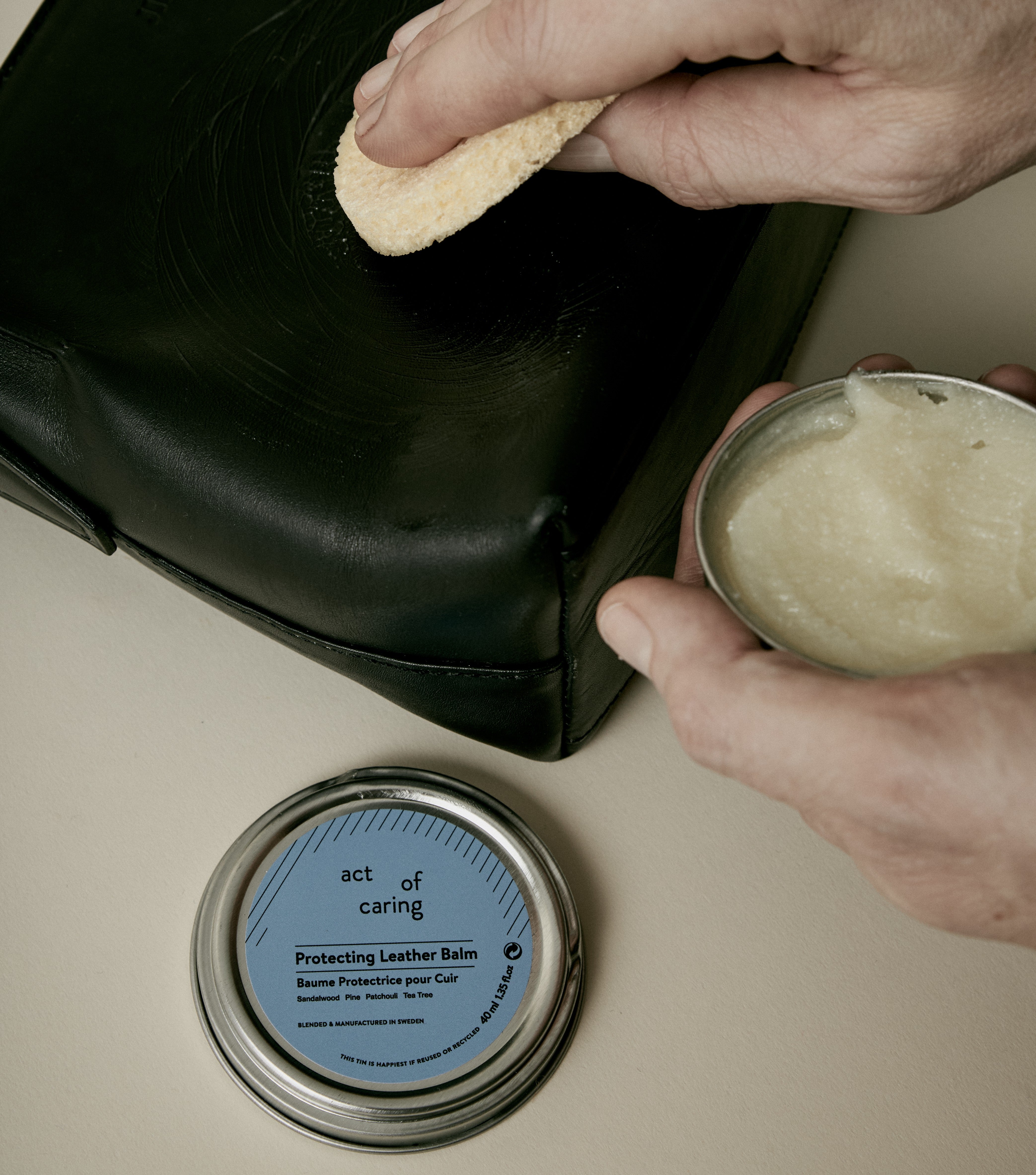 Protecting Leather Balm, Act of Caring, 40 ml