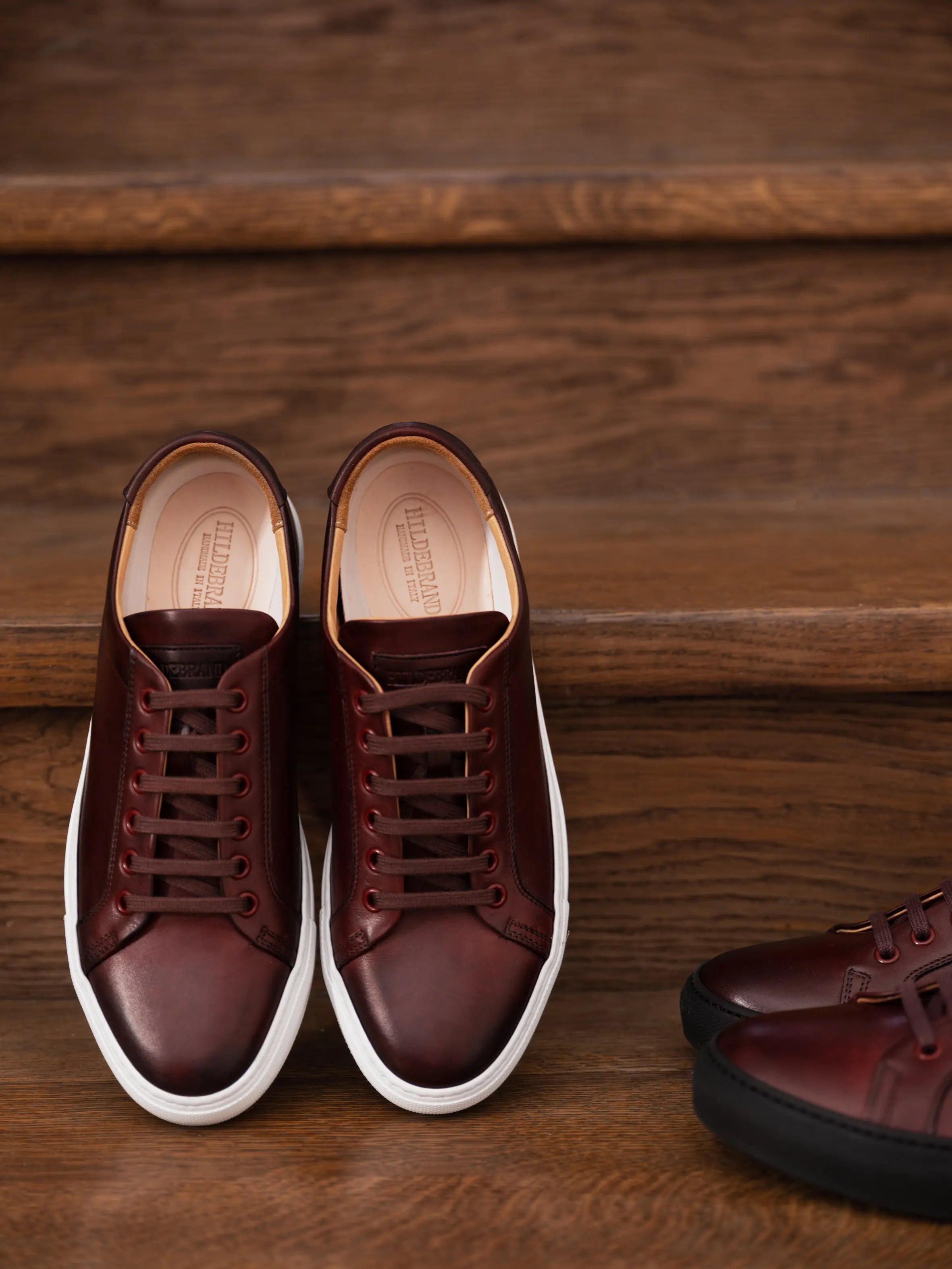 Women Nova Bordeaux Low Sneaker Hildebrand-swe