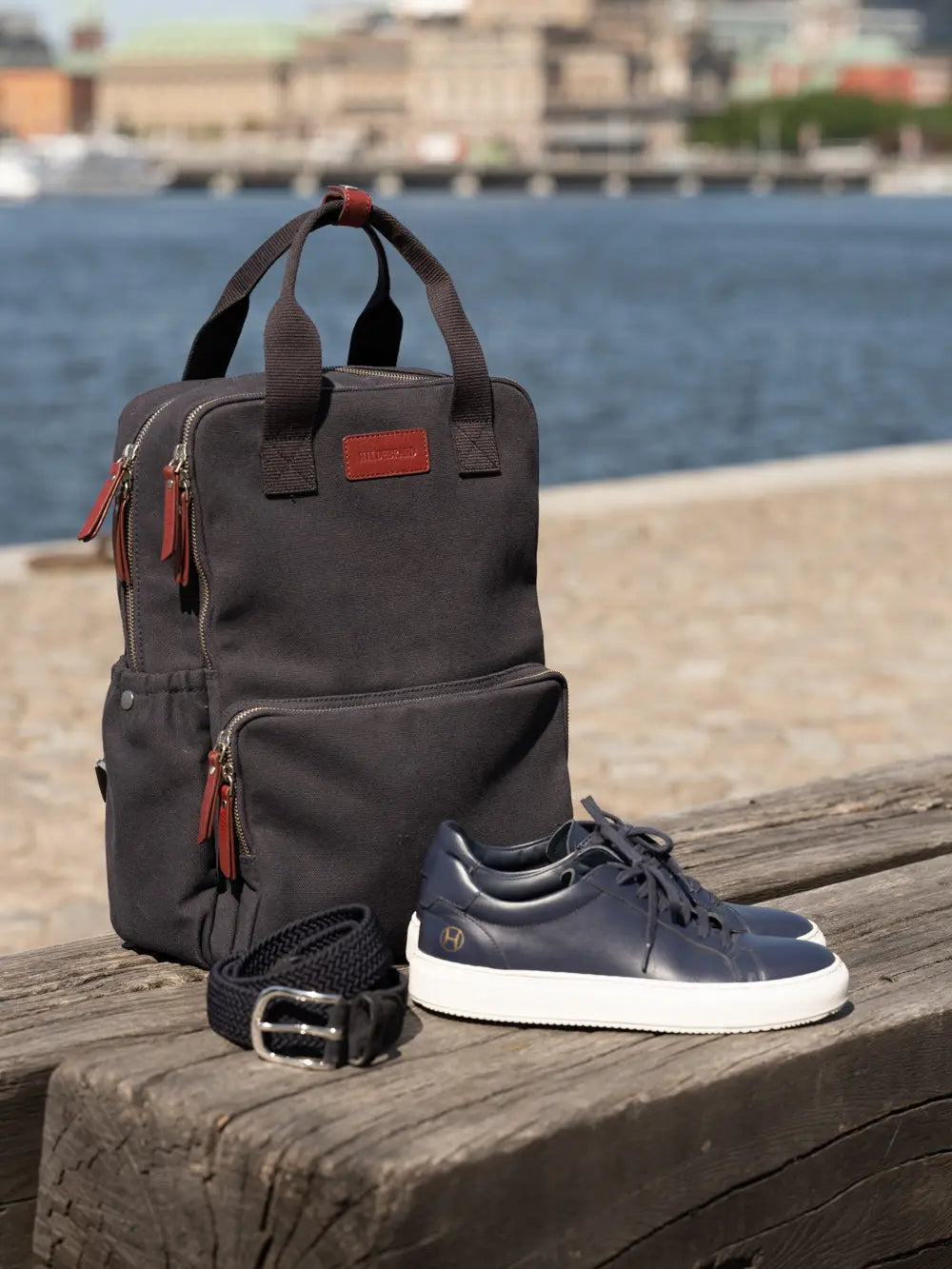 Blue Viscose Belt Hildebrand-swe