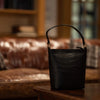 Women's Small Leather Tote Black Croco Hildebrand-swe