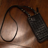 Black Braided Mobile Bag and Wallet Hildebrand-swe