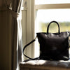 Luxury Leather Business Tote Dark Brown Hildebrand-swe