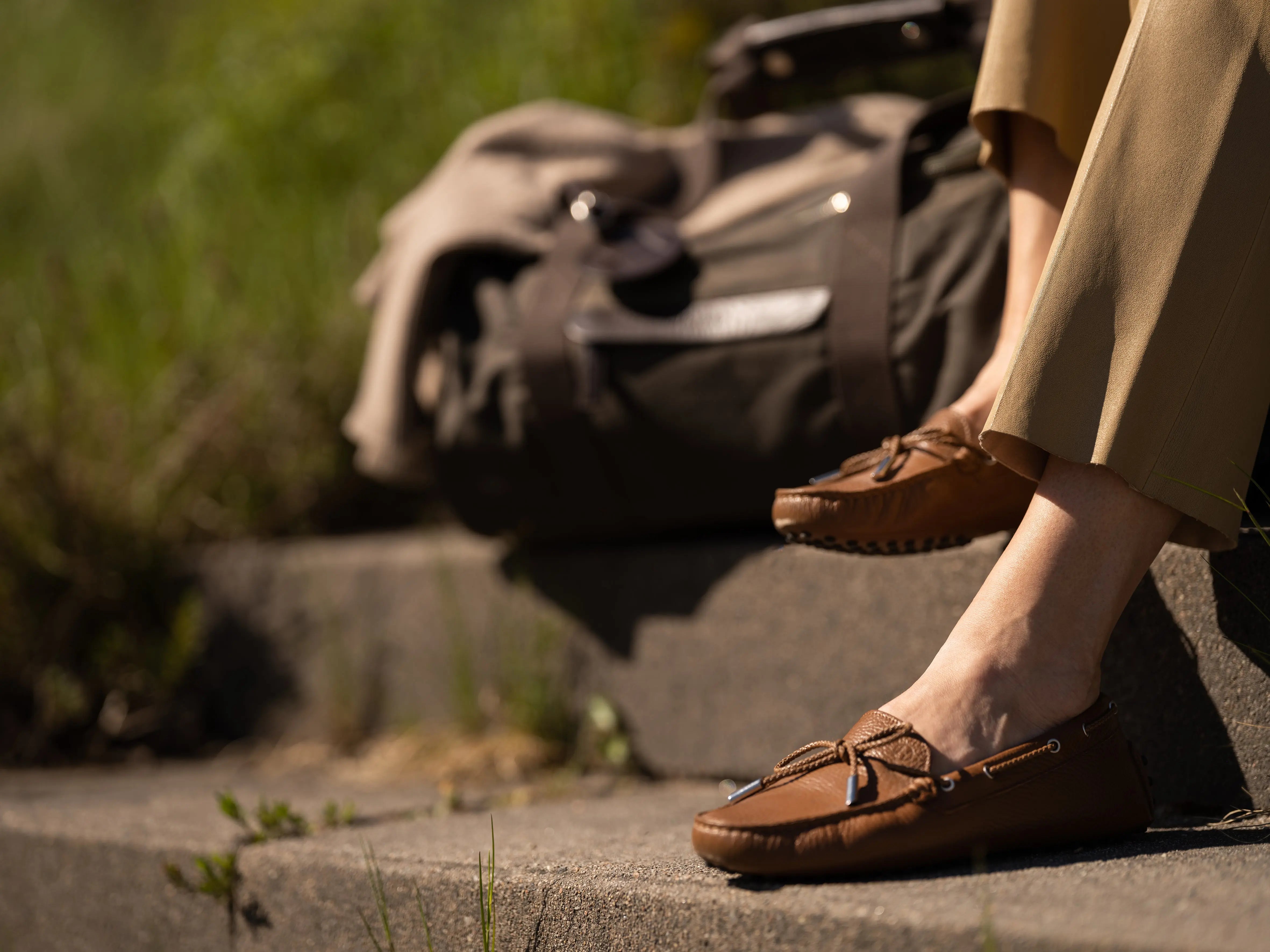 Luna Driver Shoe Tan Hildebrand-swe