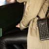 Black Braided Mobile Bag and Wallet Hildebrand-swe