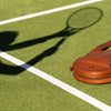 Luxury Leather Tennis Case Cognac