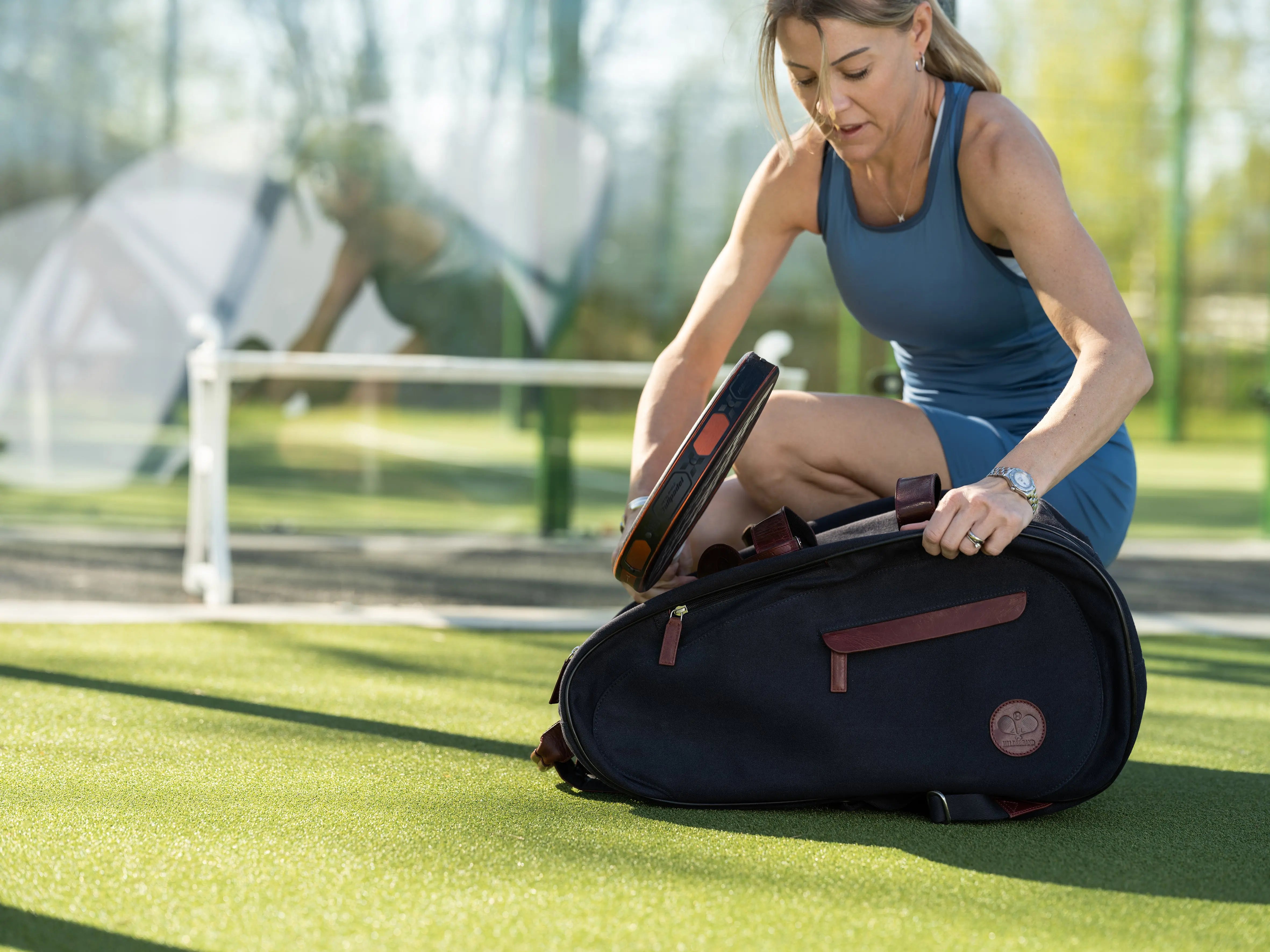 Padel Bag Blue and Red Hildebrand-swe