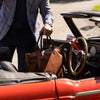 Luxury Leather Business Tote Cognac Hildebrand-swe