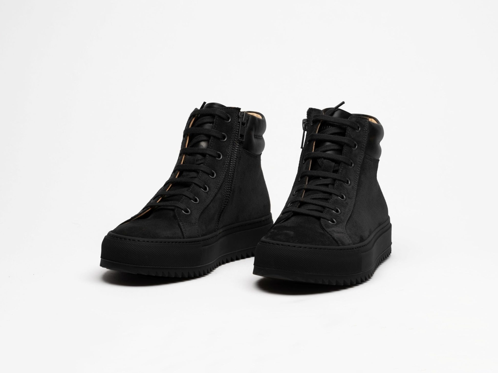 Drake Herr Hög Sneaker, svart