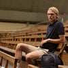Tennis Back Pack Nylon Navy Blue Hildebrand-swe
