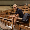 Tennis Back Pack Nylon Navy Blue Hildebrand-swe