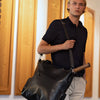 Leather Tennis Tote Bag Black Hildebrand-swe