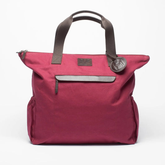 Tennis Tote Bag Burgundy Hildebrand-swe