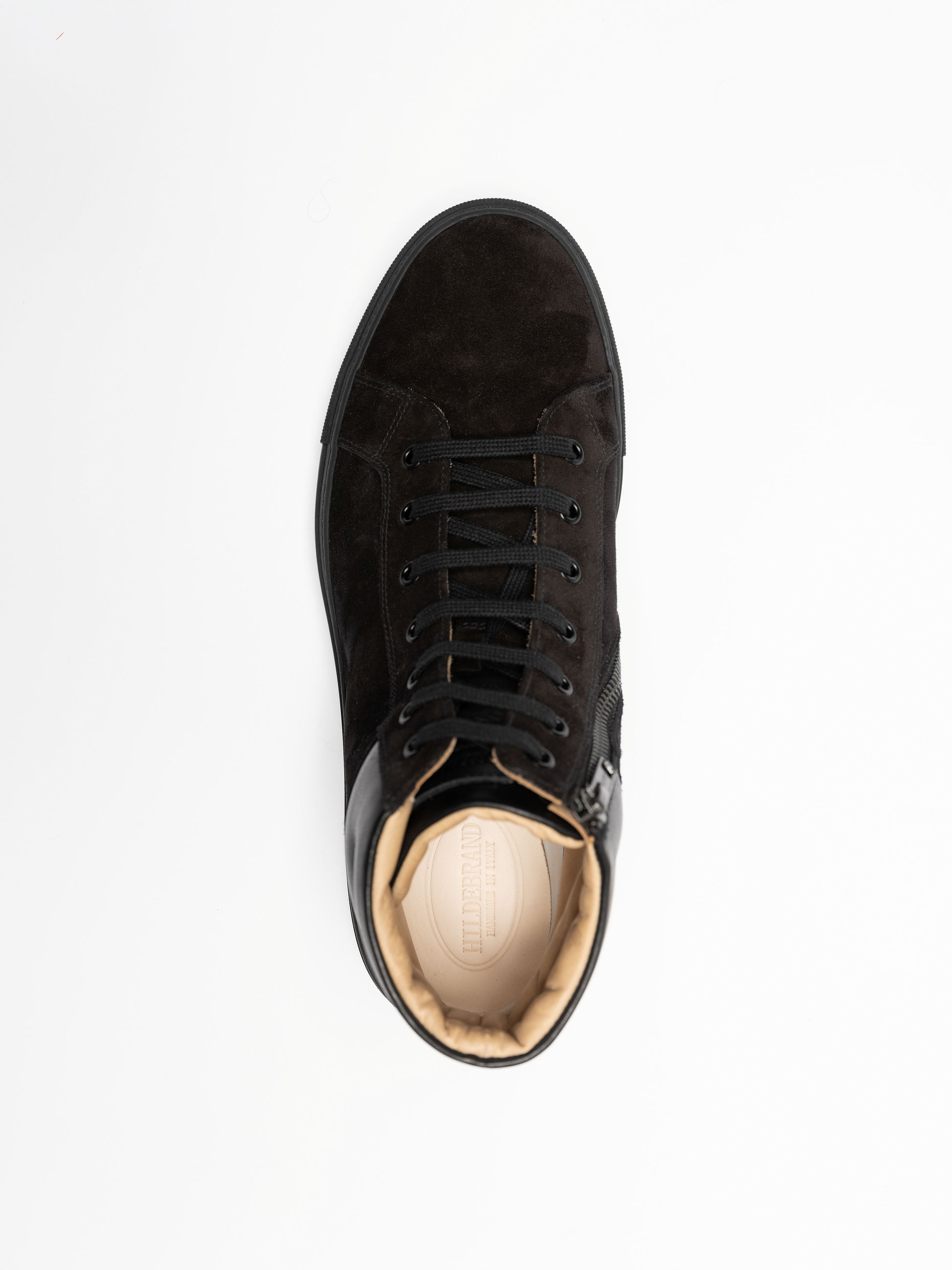 Drake Herr Hög Sneaker, svart